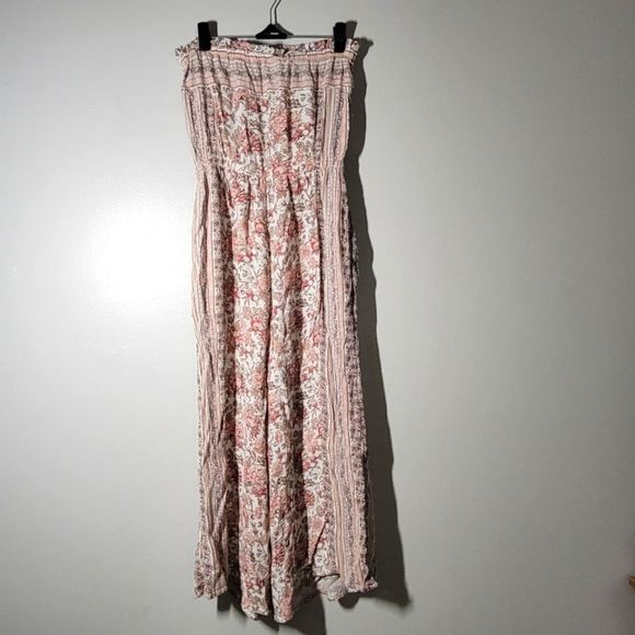 American Eagle Strapless Floral Jumpsuit Small - Picture 5 of 7